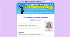 Desktop Screenshot of non-smokercelebration.com